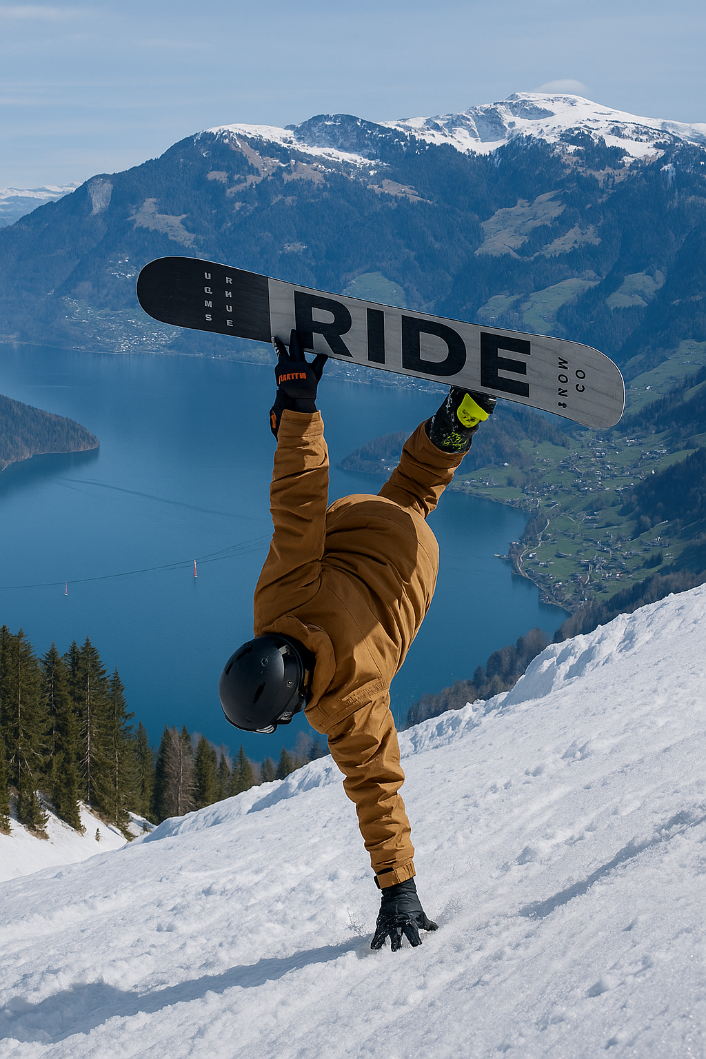 Snowboarden beim SCBK