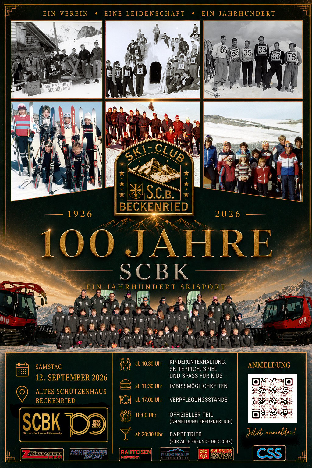 100 Jahre SCBK - sei dabei!