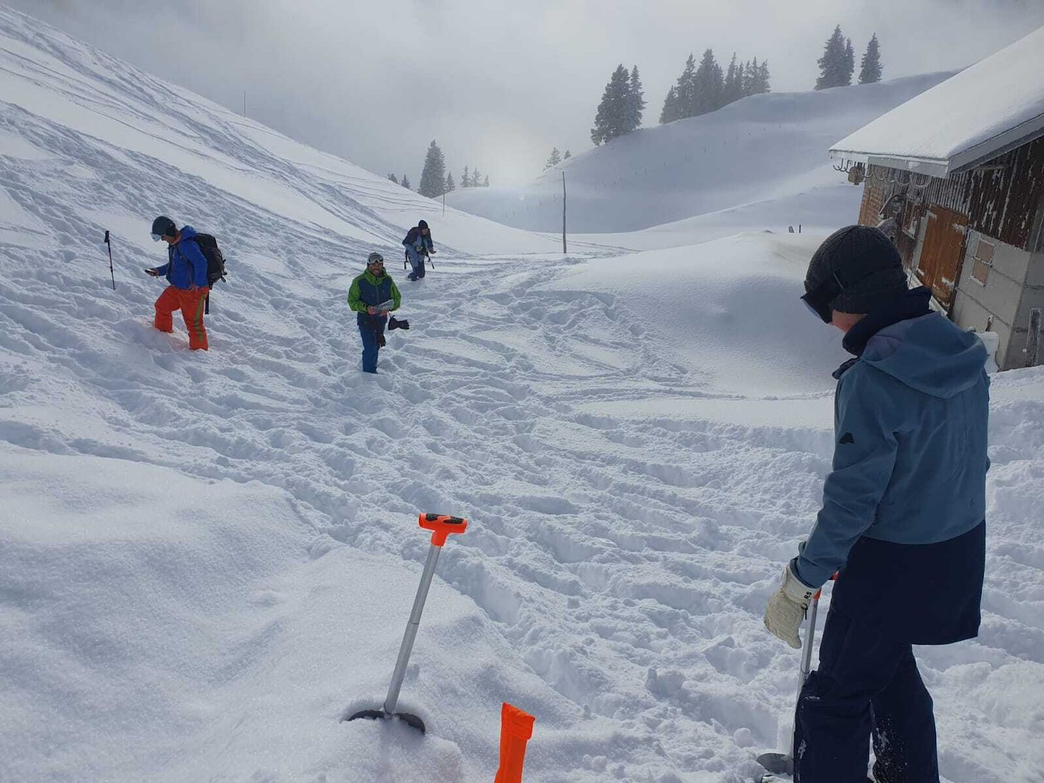 Lawinenfortbildung SCBK - in der Hoffnung, dass man es nie anwenden muss