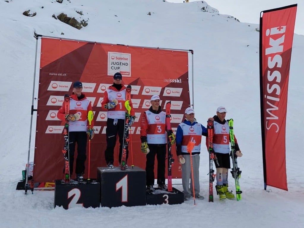 Podestplatz für Vitus am Nationalen Vergleich U16