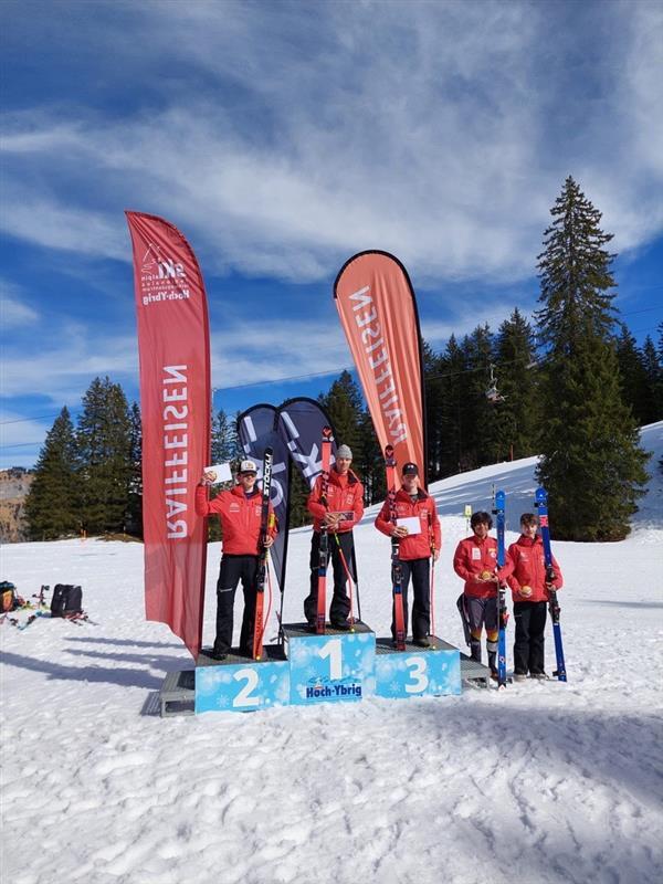 Podestplatz am IRM-Rennen im Hoch-Ybrig
