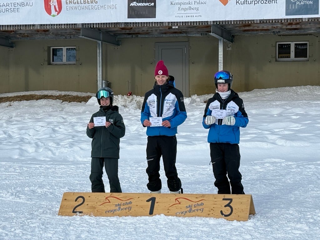 Punkterennen Engelberg - Podestplätze und Verletzungssorgen